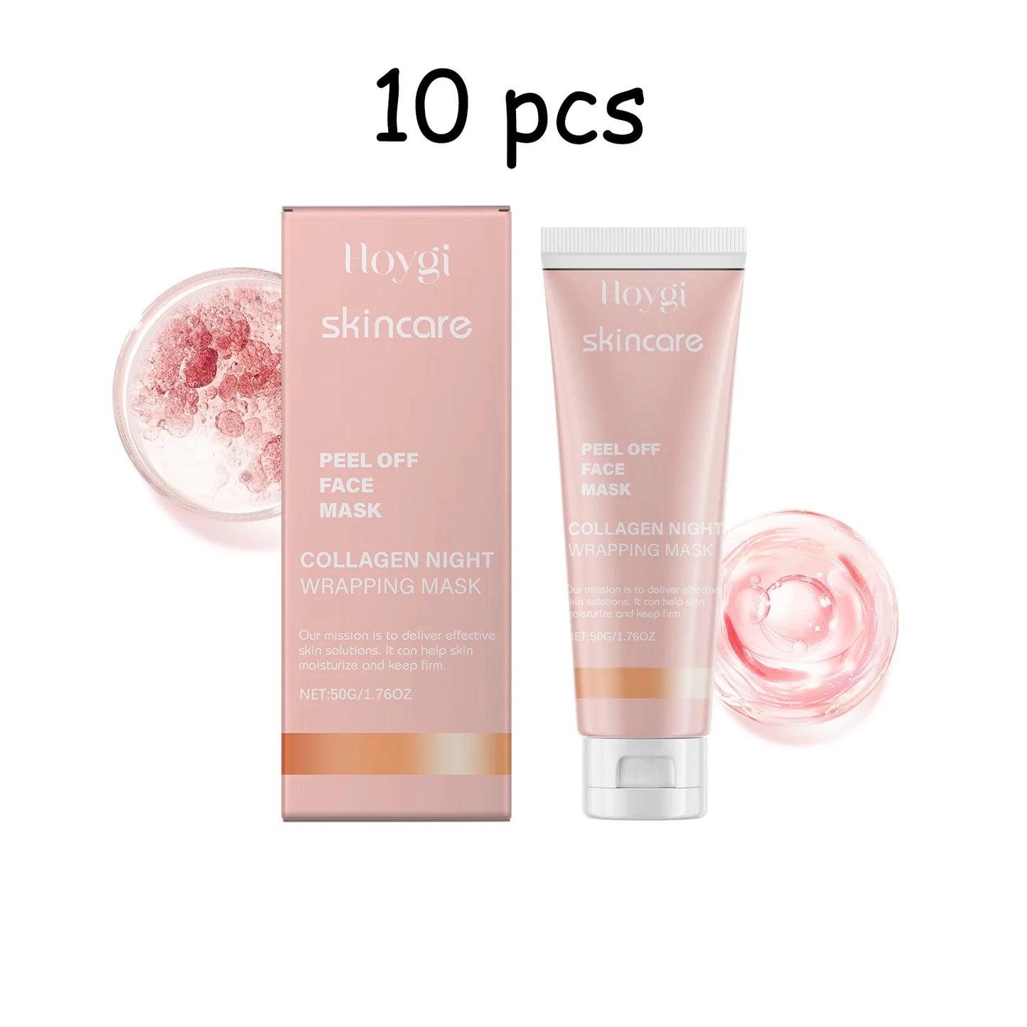 Peel Off Face Mask Daily Moisturizing Improve Skin Texture Reduce Roughness Enhance Skin Elasticity Facial Peeling Mask