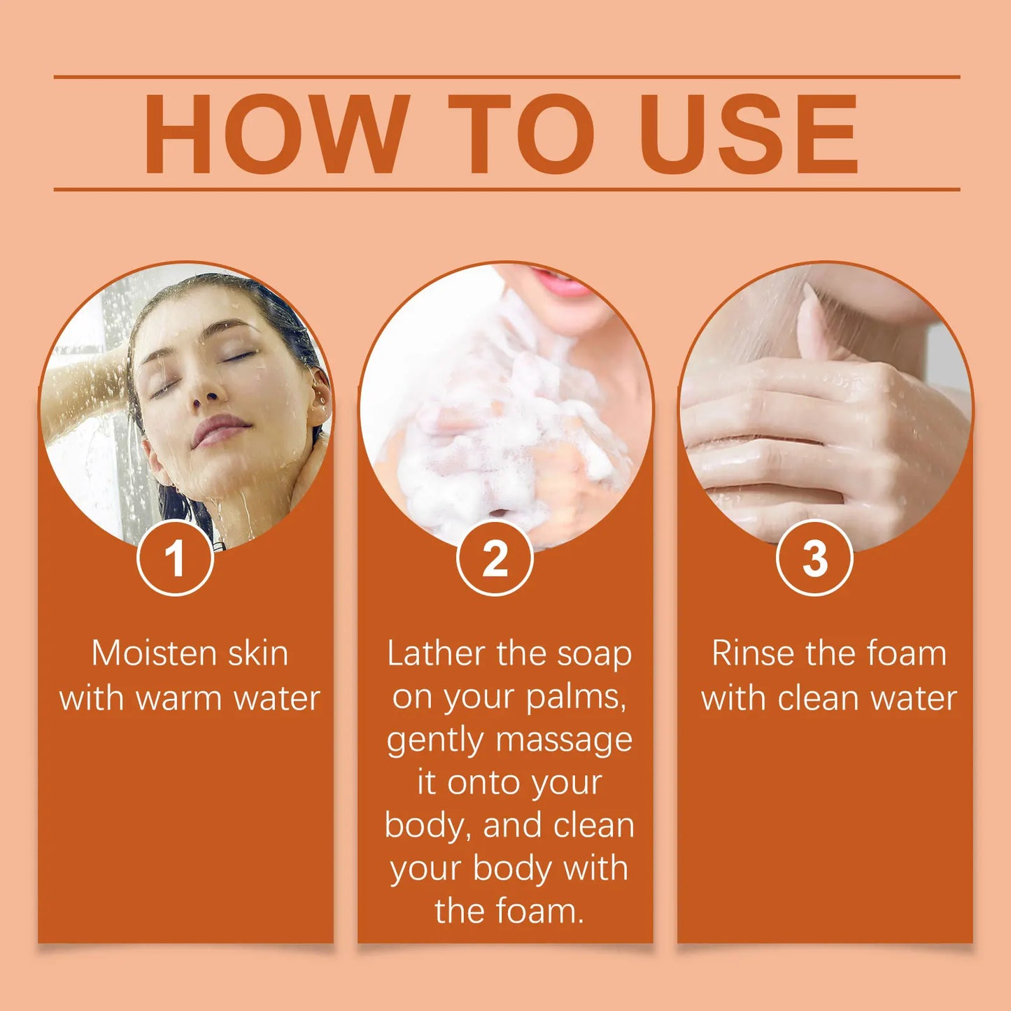 Turmeric Lemon Bathing Soap Gentle Cleaning Pore Dirt Brighten Skin Tone Refreshing Deep Nourishing Body Bathing Soap