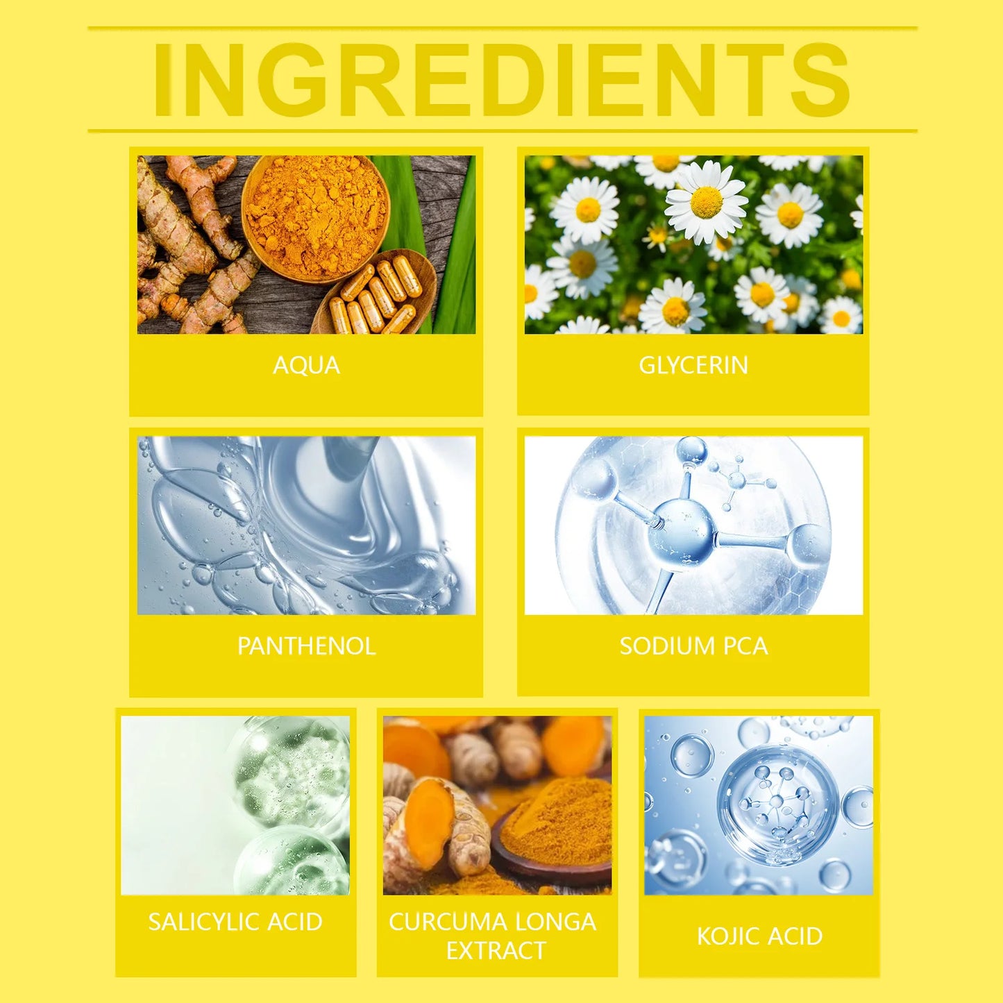 Turmeric Cleansing Skincare Exfoliating Pads, Gentle Formula, Suitable for All Skin Types