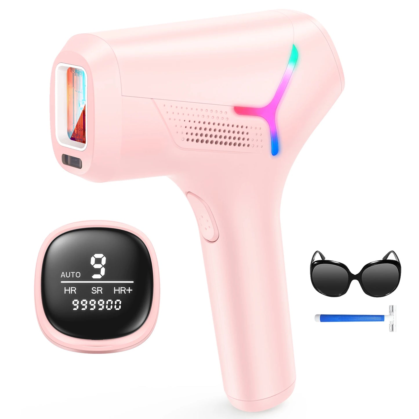 Laser Hair Removal IPL Hair Remover 3 Modes Body Face Bikini Home Treatment Laser Epilator for Women Men