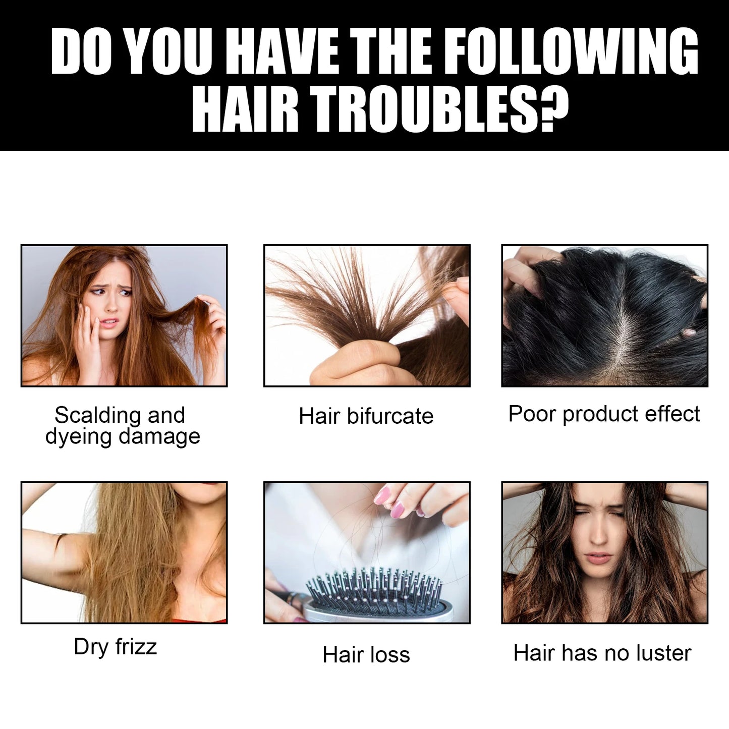 Batana Oil Hair Growth Oil Anti Breakage Hair Repair Split Ends Nourish Scalp Moisturizing Smooth Dense Hair Oil