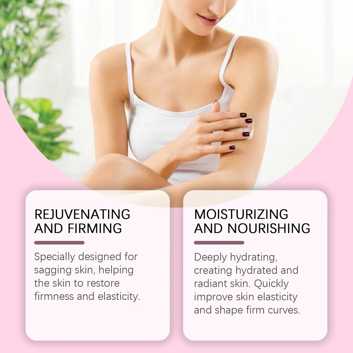 Body Firming Cream Daily Nourishing Non-greasy Wrinkle Remove Refreshing Improve Skin Sagging Tightening Body Cream