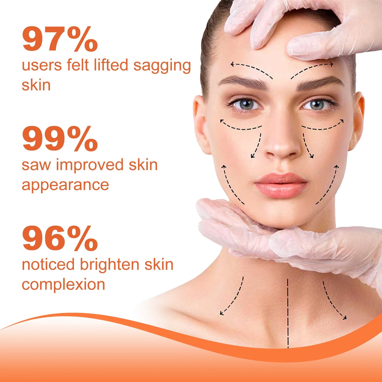 24k Gold Wrinkle Remover Serum Anti Aging Fine Line Reduce Puffiness Firming Moisturizing Brightening Facial Serum