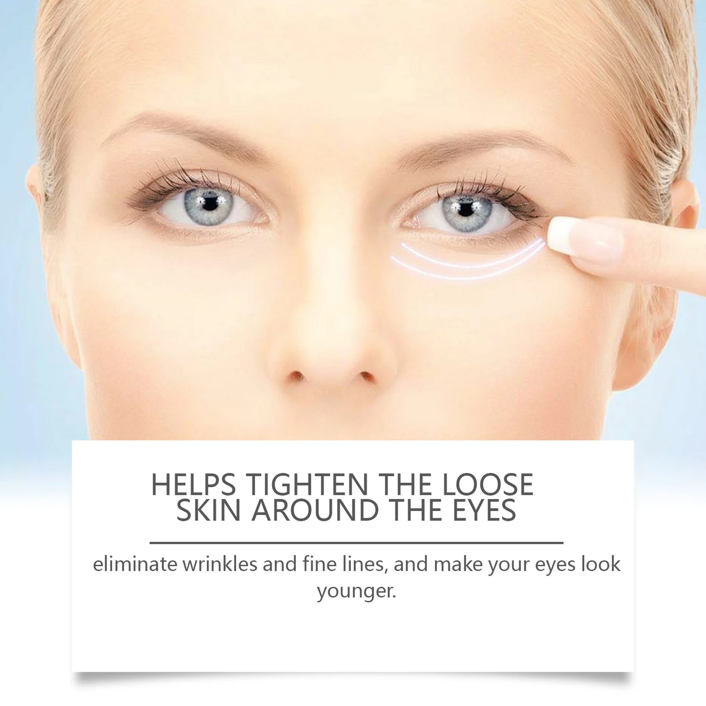 Eye Bag Remove Cream Instant Firming Anti Puffiness Brighten Eye Care Eliminate Dark Circles Nourish Eye Massage Cream