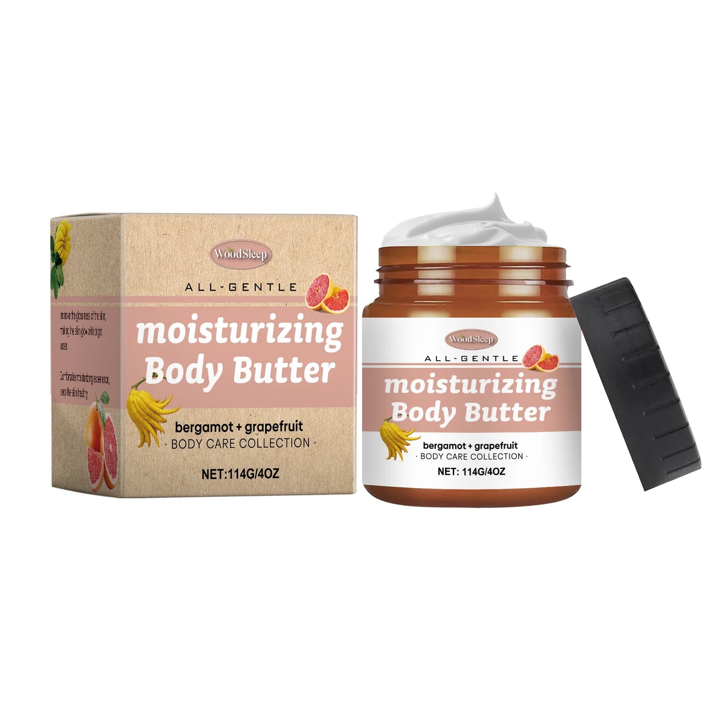 Moisturizing Body Butter Cream Repair Damaged Skin Soothing Improve Dryness Lightening Body Care Butter Series