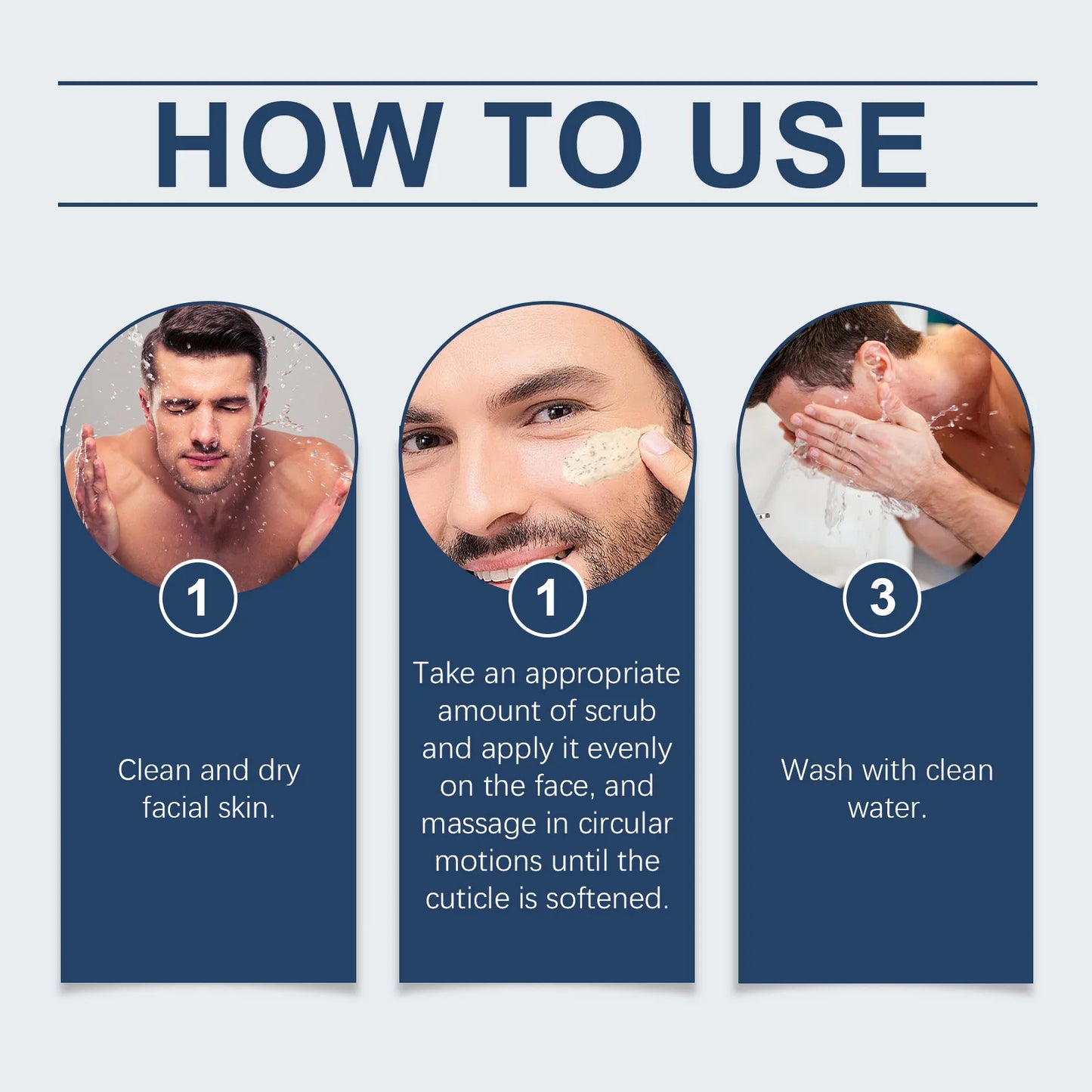 120g Bamboo Charcoal Exfoliating Facial Scrub Moisturizing Remove Blackheads Dead Skin Clean Pores Nourish Face Scrub