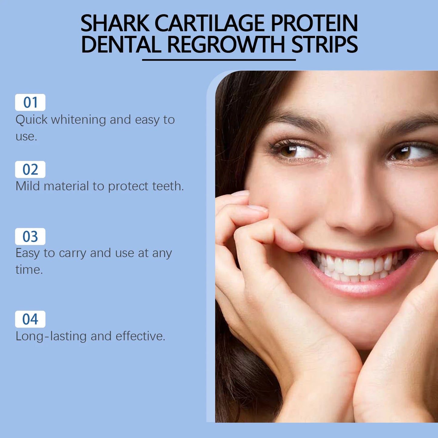 Mint Teeth Whitening Strips Freshening Bad Breath Soothing Gum Remove Yellow Teeth Oral Care Brightening Tooth Strips