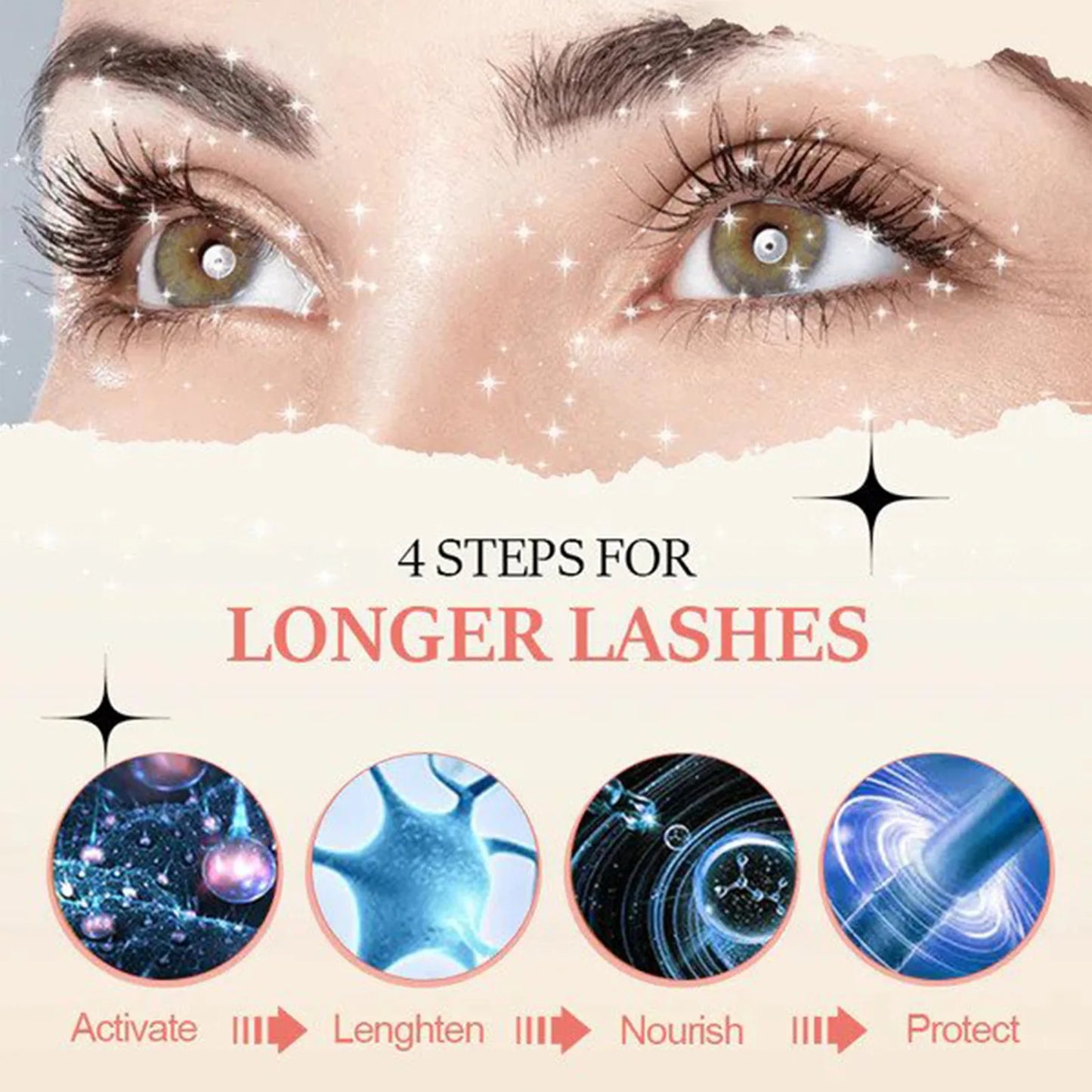 Eyelash Growth Serum Strengthen Eye Lash Curl Lengthening Makeup Enhancer  Lash Eyebrow Fuller Thicken Eyelash Serum