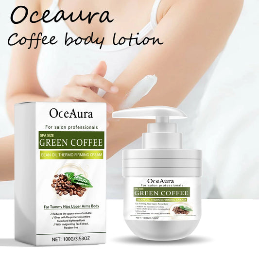 Green Coffee Body Cream Daily Moisturizing Repair Damaged Skin Firming Lasting Fragrance Non-greasy Natural Body Lotion