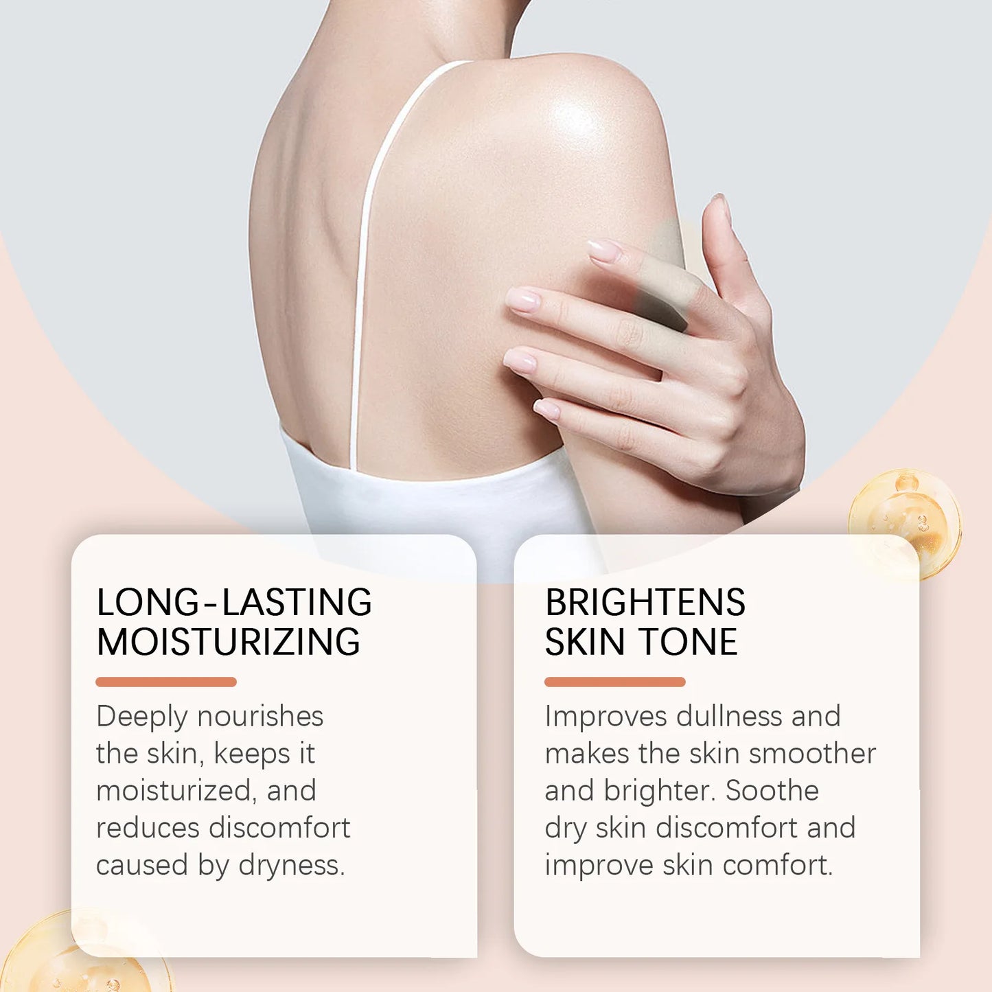 Moisturizing Body Butter Cream Repair Damaged Skin Soothing Improve Dryness Lightening Body Care Butter Series