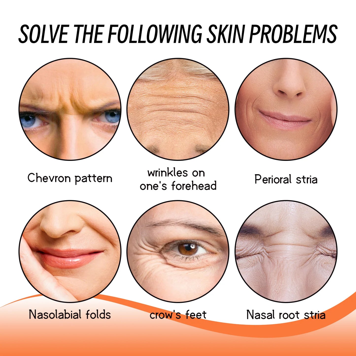 24k Gold Wrinkle Remover Serum Anti Aging Fine Line Reduce Puffiness Firming Moisturizing Brightening Facial Serum