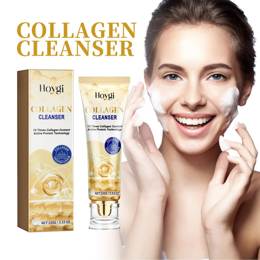 Collagen Face Cleaner Fade Fine Lines Strengthen Skin Barrier Anti-aging Moisturizing Reduce Dryness Soothing Face Cleaner