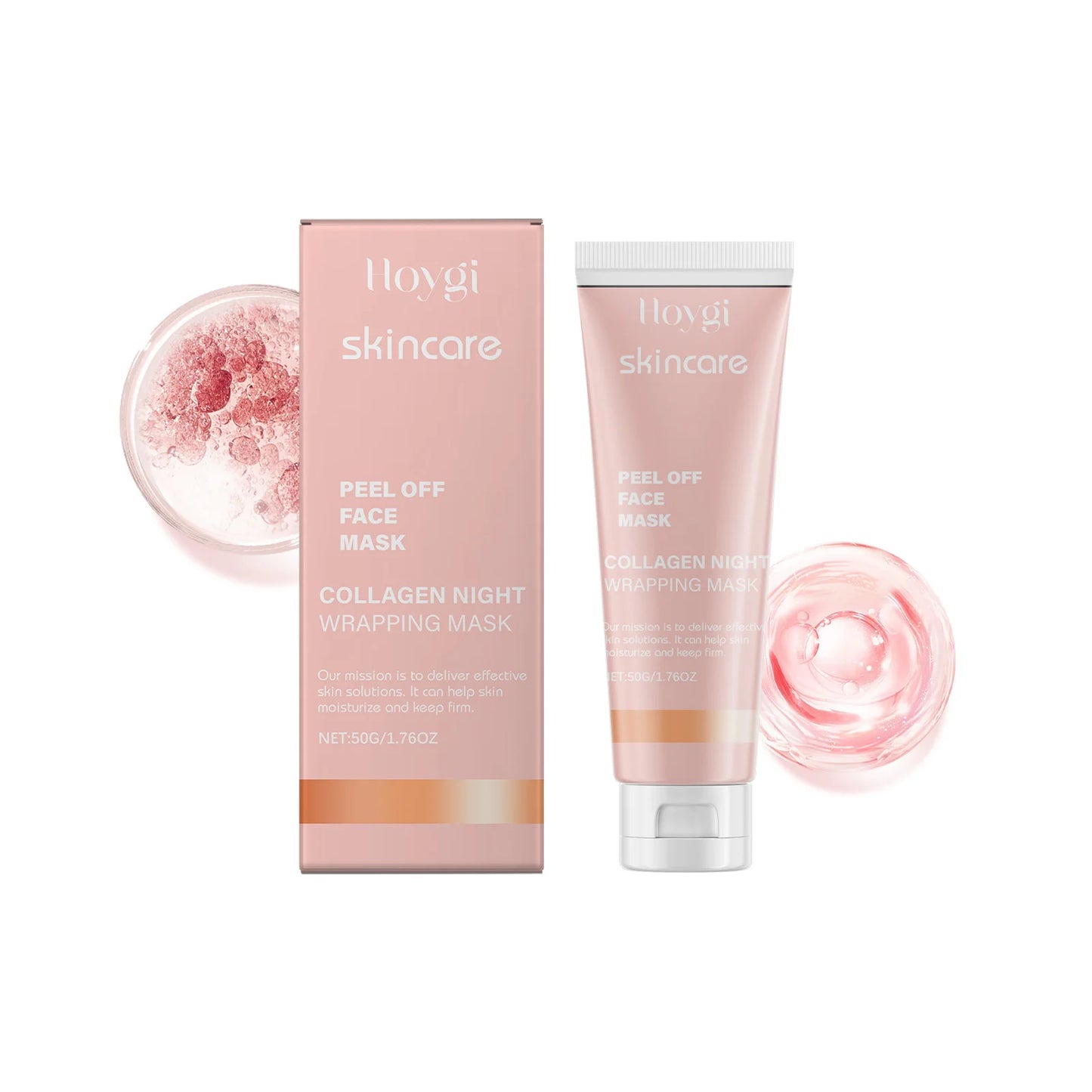 Peel Off Face Mask Daily Moisturizing Improve Skin Texture Reduce Roughness Enhance Skin Elasticity Facial Peeling Mask