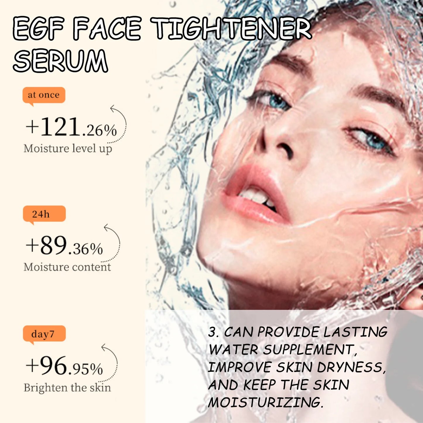 Face Tighten Serum Lighten Dark Spot Fade Fine Line Wrinkle Brightening Nourish Moisturizer Hydrating Face Serum