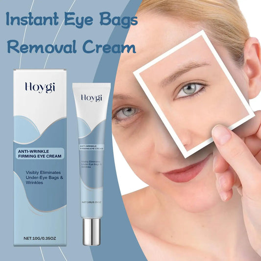 Eye Bag Remove Cream Instant Firming Anti Puffiness Brighten Eye Care Eliminate Dark Circles Nourish Eye Massage Cream