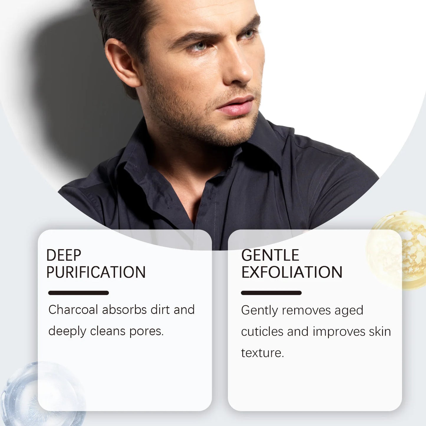 120g Bamboo Charcoal Exfoliating Facial Scrub Moisturizing Remove Blackheads Dead Skin Clean Pores Nourish Face Scrub