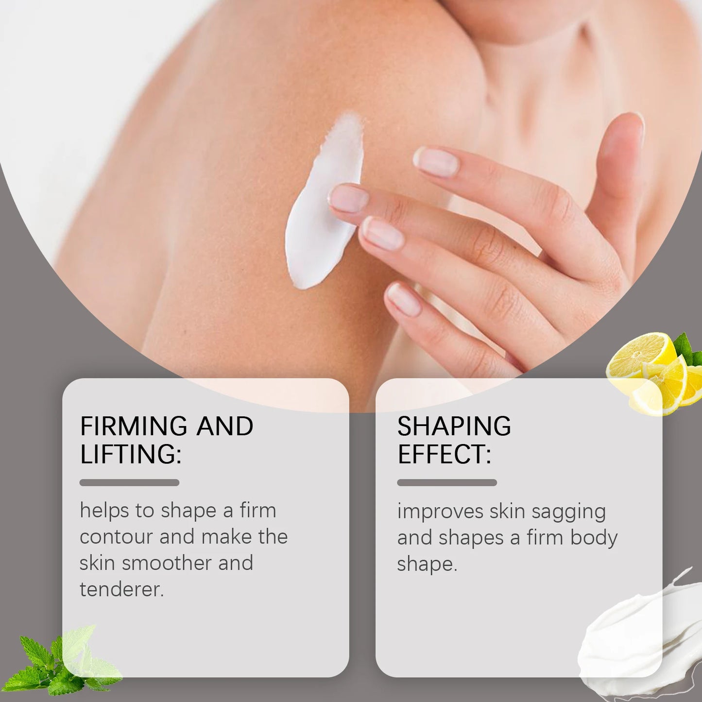 Firming Body Cream Beauty Body Improve Sagging Increase Elasticity Nourish Skin Smooth Fine Lines Shaping Body Cream