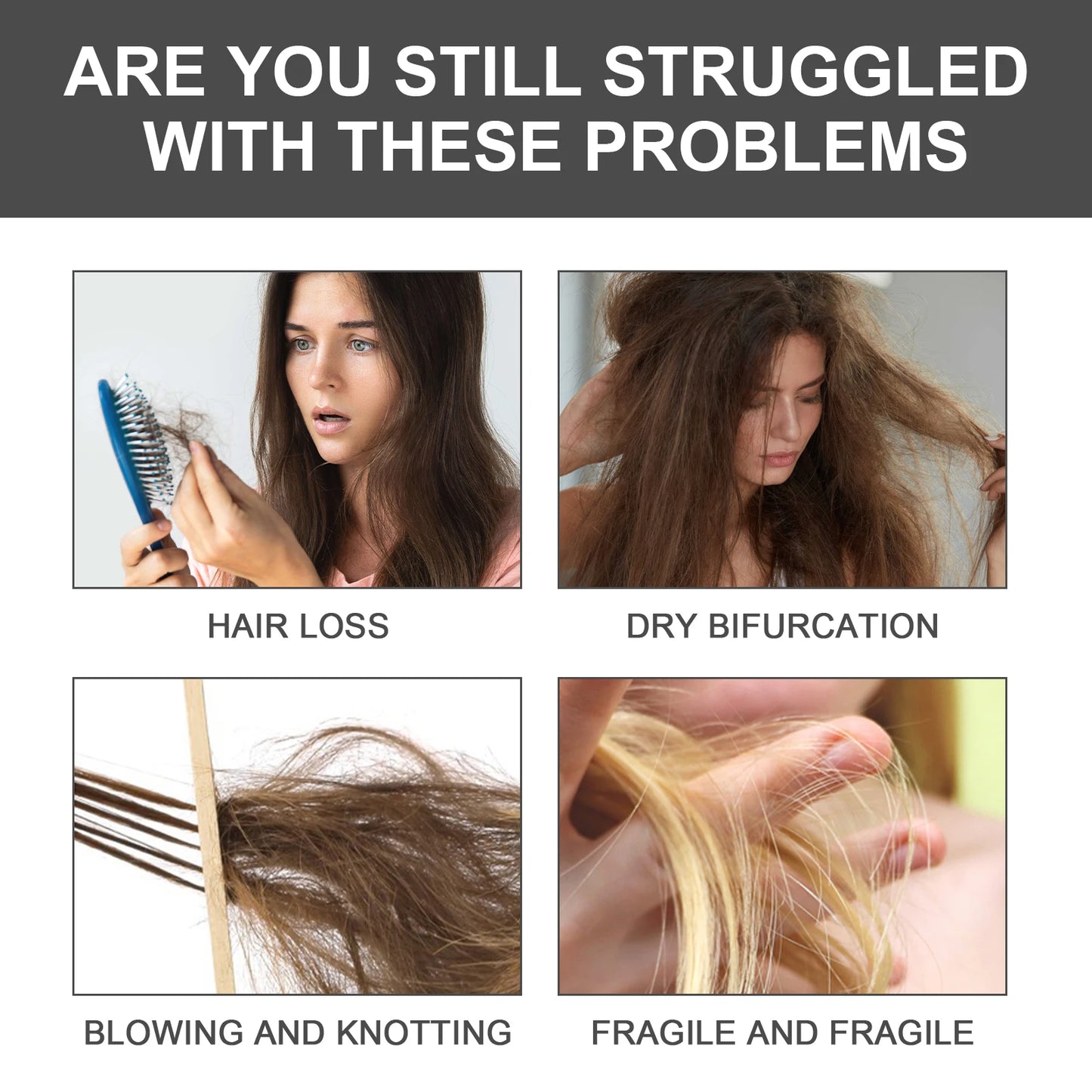 Moisturize Nourish Repair Hair & Scalp Hydrated Soft Light Non-greasy Promotes Thicker Stronger Anti Hair Loss Bi-phase Essence