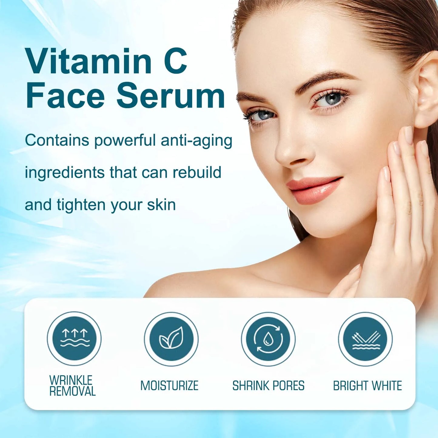 Melanin Correcting Serum Fade Dark Spots Anti Freckle Melasma Remover Lightening Pigment Blemish Vitamin C Face Essence