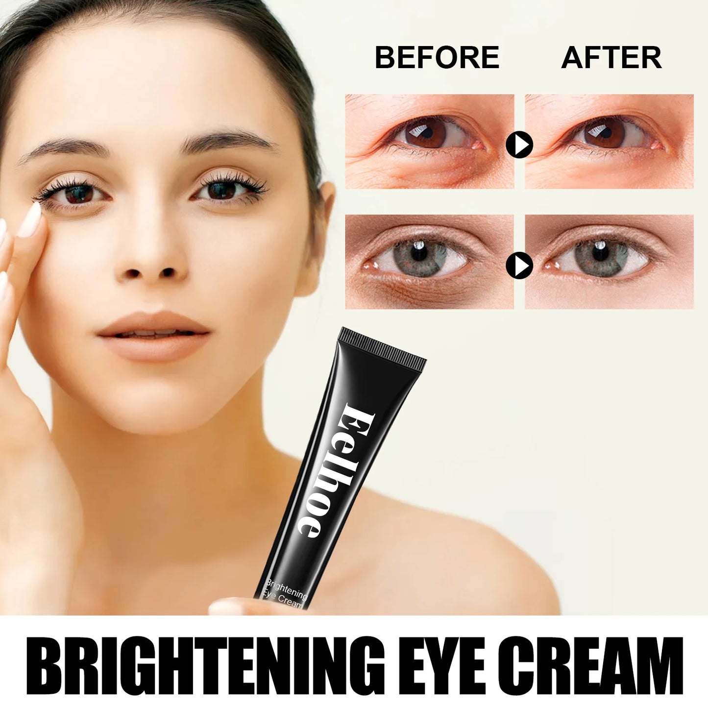 Eye Care Cream Improve Dryness & Dehydration Skin Leaving Skin Around the Eyes Moist, Delicate and Smooth Brightening Eye Cream