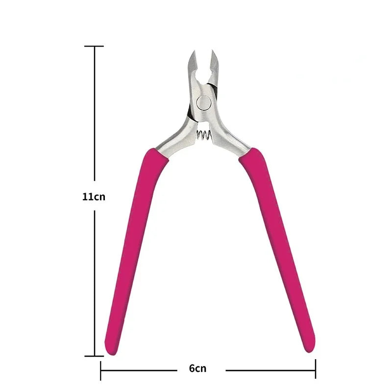 Cuticle Nippers Cutter Pliers Dead Skin Remover Manicure Clipper Scissor Pedicure Fingernail Trimming Tool