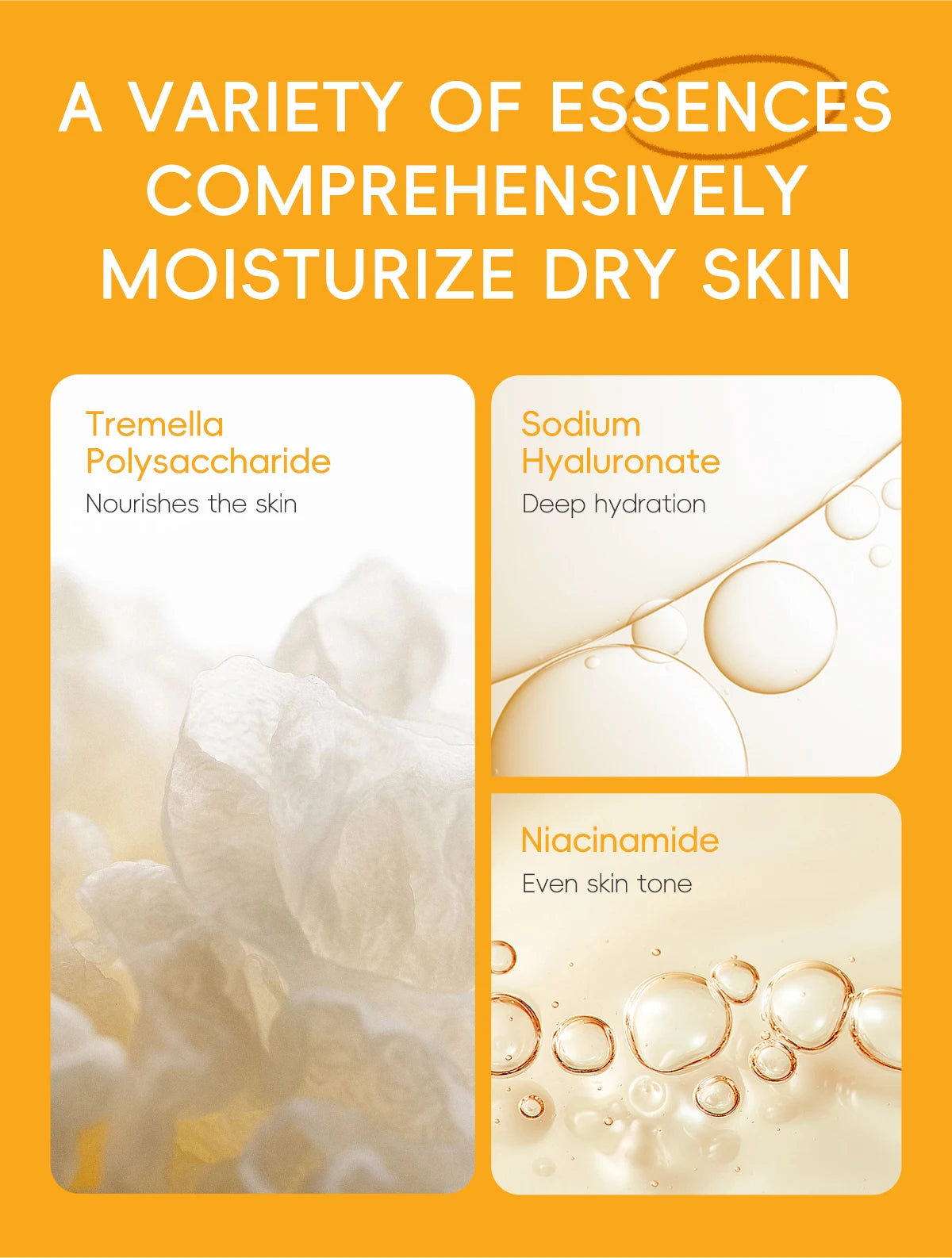 VITAMIN C Skincare Set Brightening 5Pcs Kit Even Skin Tone Smooth Wrinkle Tighten Pores Cleanser Toner Serum Eye Cream