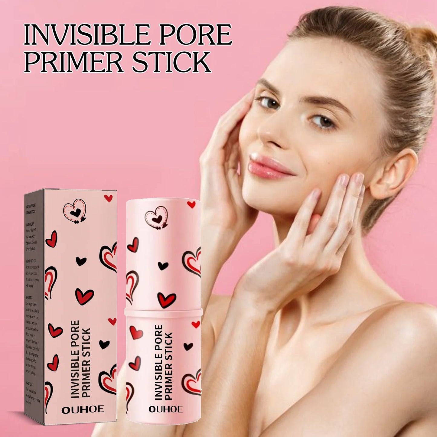 New Magical Pore Eraser Beauty Personal Care Waterproof Face Primer Stick for Mature Skin Matte Face Invisible Pore Primer Stick