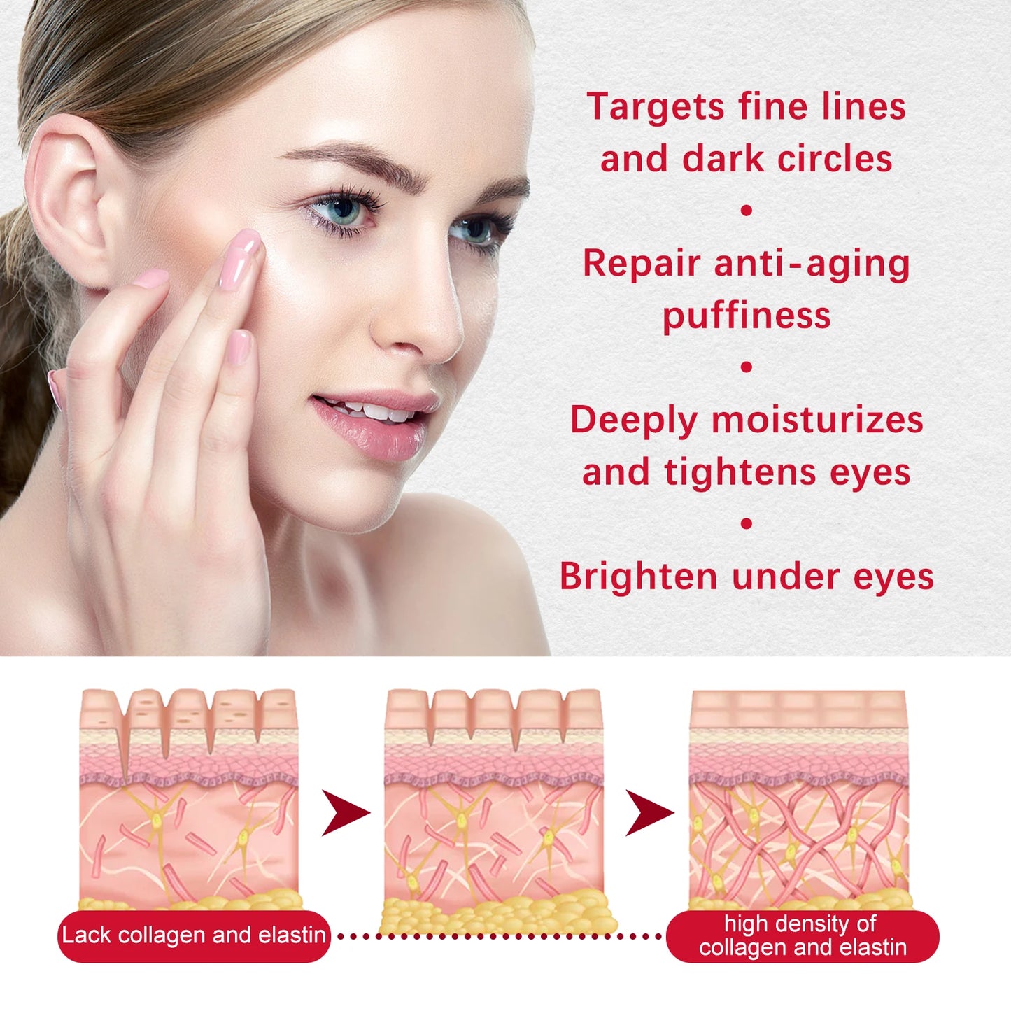 Retinol Eye Stick Repair Eye Skin Firming And Lightening Dark Circles With Fine Lines Tender Moisturizing Eye Care Cream