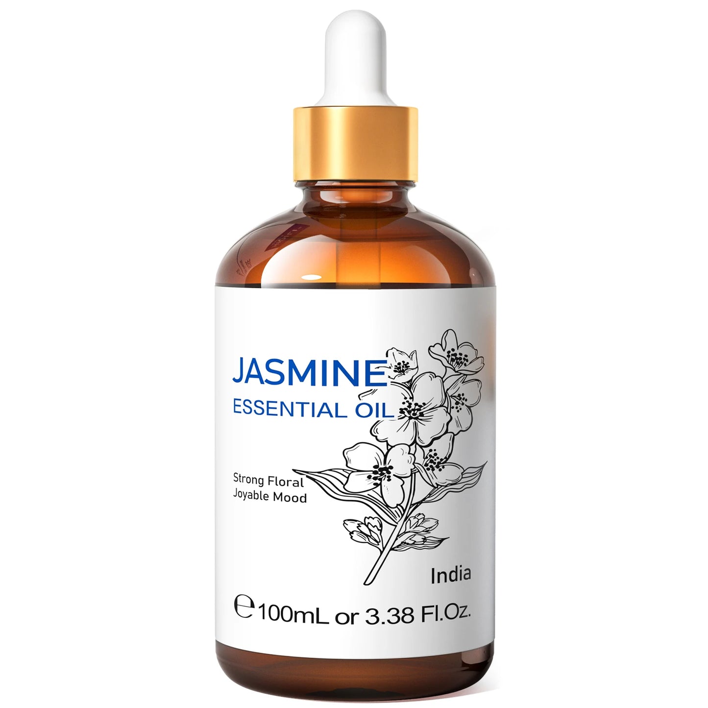 Spearmint Vanilla Rose Cinnamon Lemon Essential Oils,100ML Pure Oil for Diffuser,  Humidifier, Massage Muscle Relief Bath