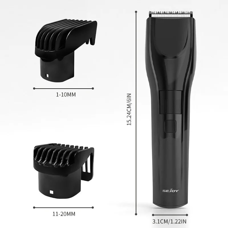Electric Hair Clipper Kit For Men, Adjustable Hair Cut Machine Hair Trimmer Professional Rechargeable Hair Cut Barber