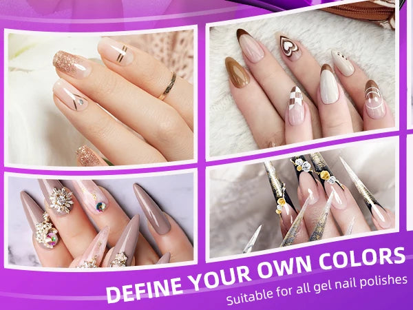 220W LED UV Light Dryer for Nails Gel Polish with 57 Lamp Beads 4 Timer Setting & LCD Touch Display Screen