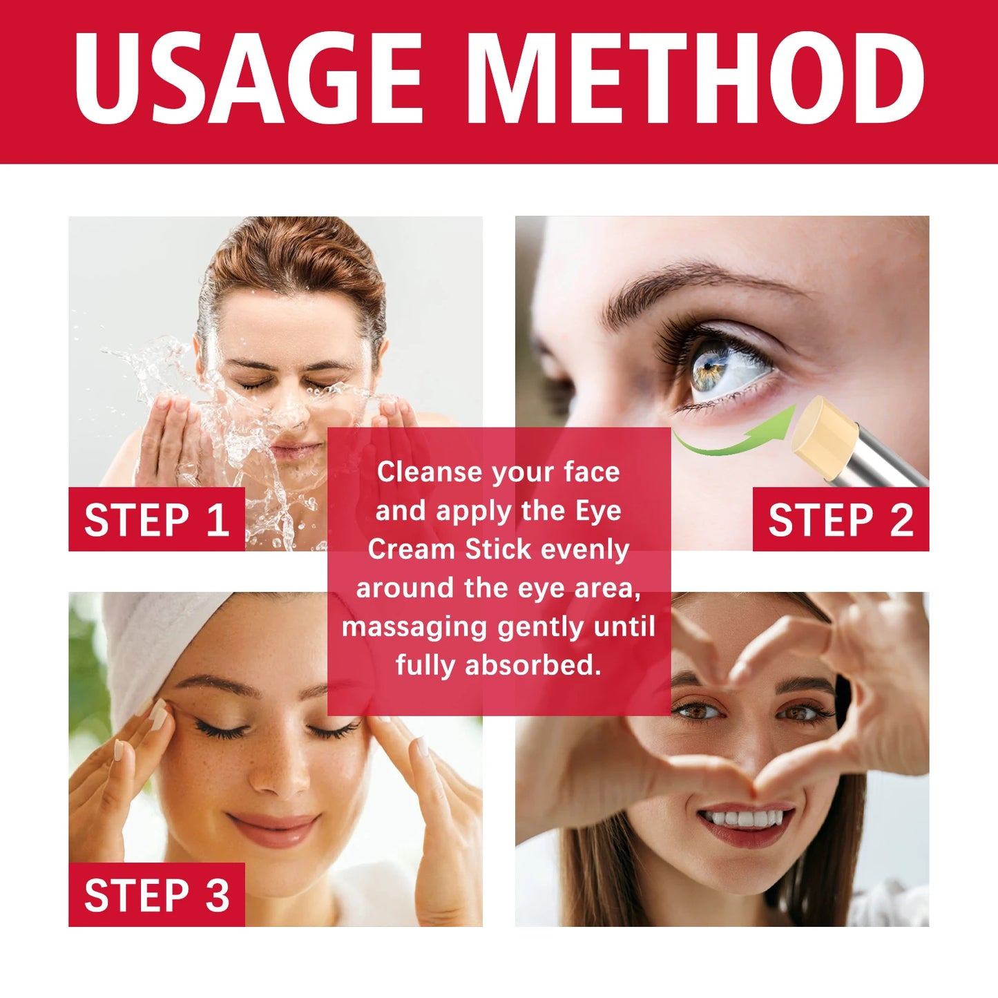 Retinol Eye Stick Repair Eye Skin Firming And Lightening Dark Circles With Fine Lines Tender Moisturizing Eye Care Cream