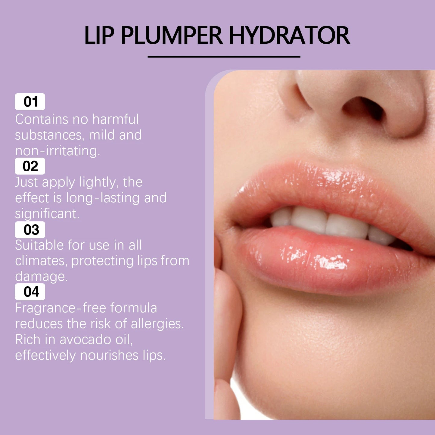 Moisturizing Lip Balm Colorless Nourishing Anti-dryness Anti-Cracking lipstick Gloss More Shiny Exfoliating Easy Lip Care
