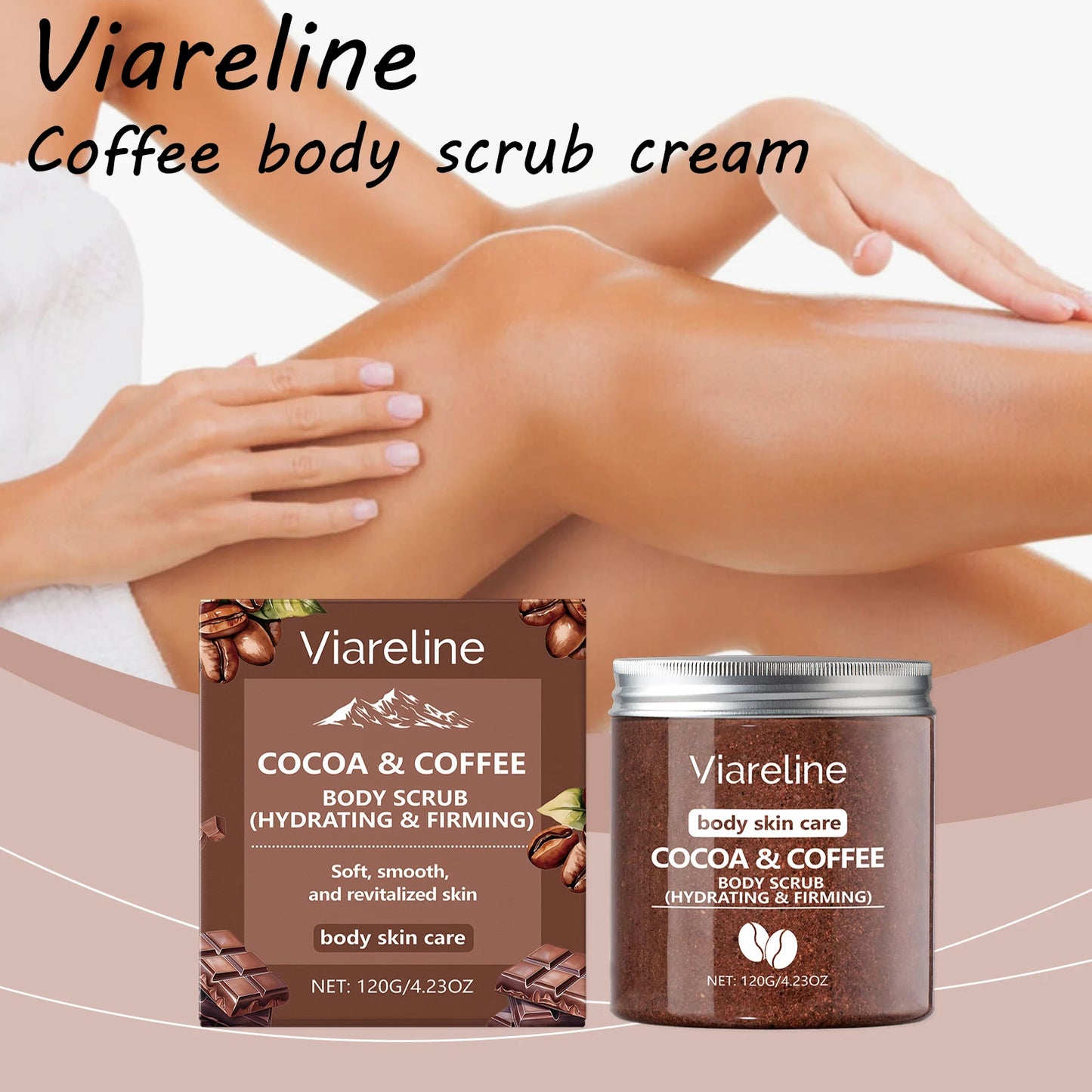 Coffee Body Scrub Cream Moisturizing Body Anti-oxidation Remove Dead Skins Improve Smoothness Soften Skin Scrub Cream