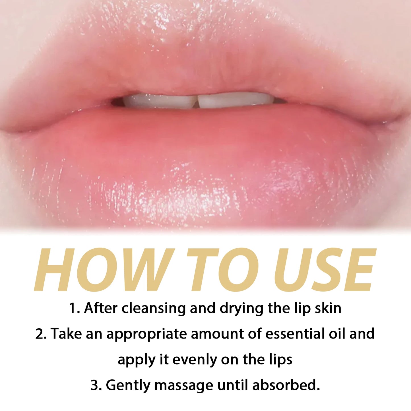 Long-lasting Lip Plumping Essential Oil Essence Instant Lip Plumping Essential Oil Repairs Lip Fine Lines and Moisturizes  Balm