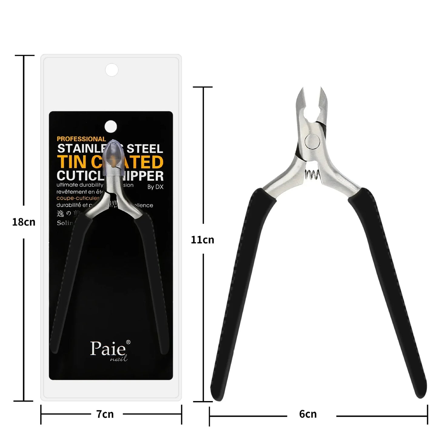 Cuticle Nippers Cutter Pliers Dead Skin Remover Manicure Clipper Scissor Pedicure Fingernail Trimming Tool