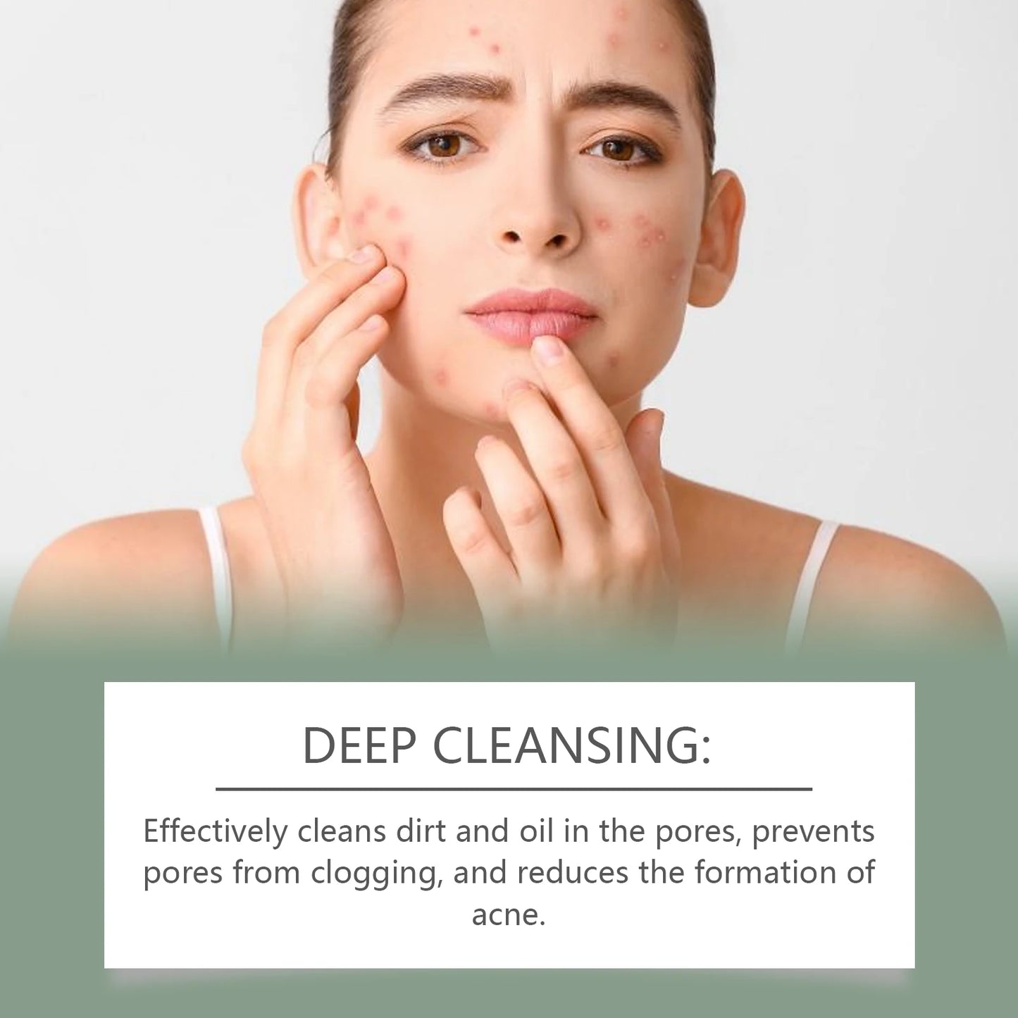 Facial Cleansing Care Soap Gentle Cleansing Elastic Delicate Improves Skin Texture Moisturizing Remove Acne Nourishing Soap