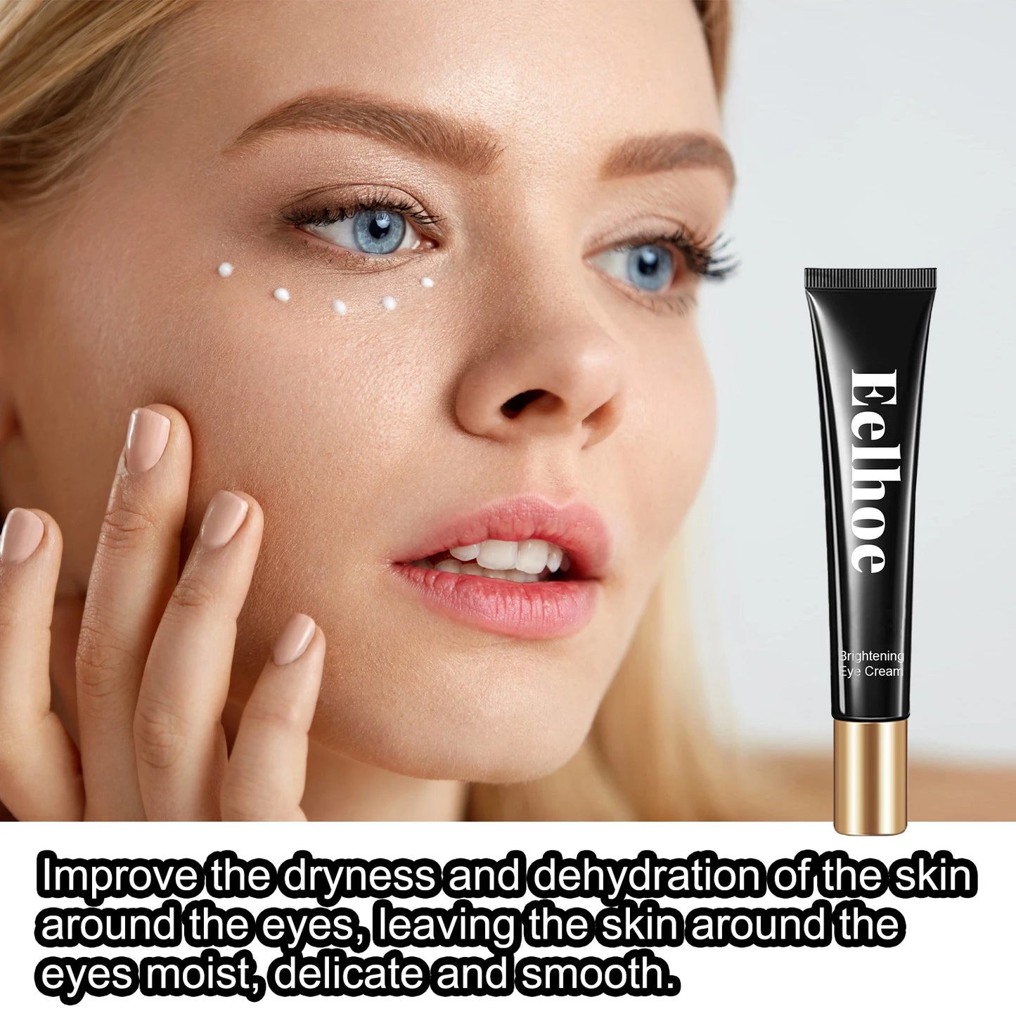 Eye Care Cream Improve Dryness & Dehydration Skin Leaving Skin Around the Eyes Moist, Delicate and Smooth Brightening Eye Cream