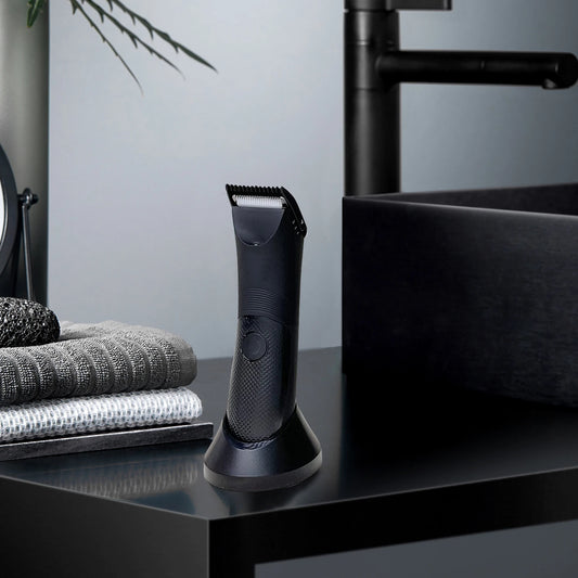 Hair Trimmer Lawn Mower Ceramic Blade Waterproof Body Hair Ultimate Hygiene Razor for Man Cordless Clipper