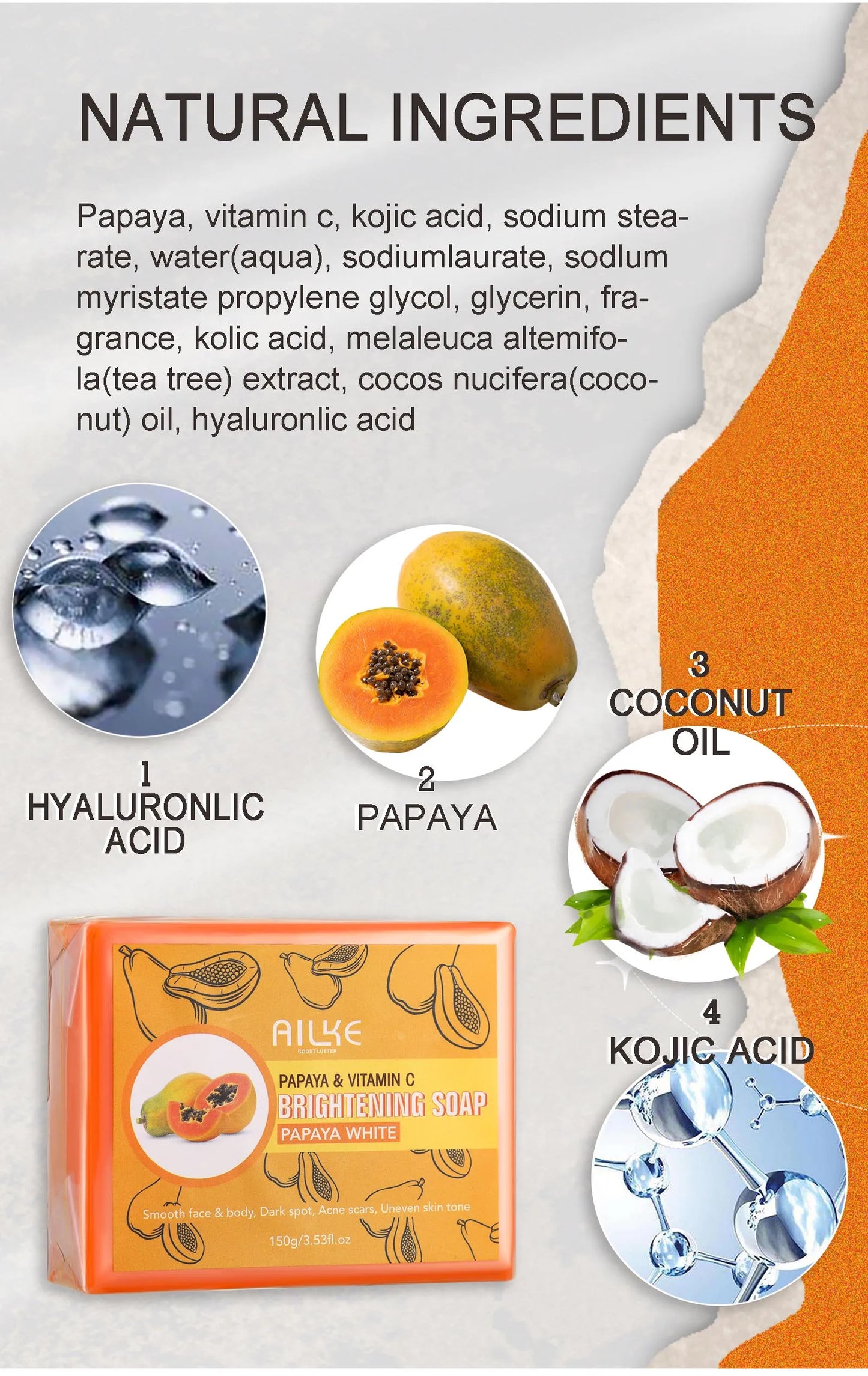 Multi Vitamin Whitening Body Lotion With Vitamins A,E,B3,B5, Increase Skin Radiance, Even Skin Tone, Moisturizer Cream